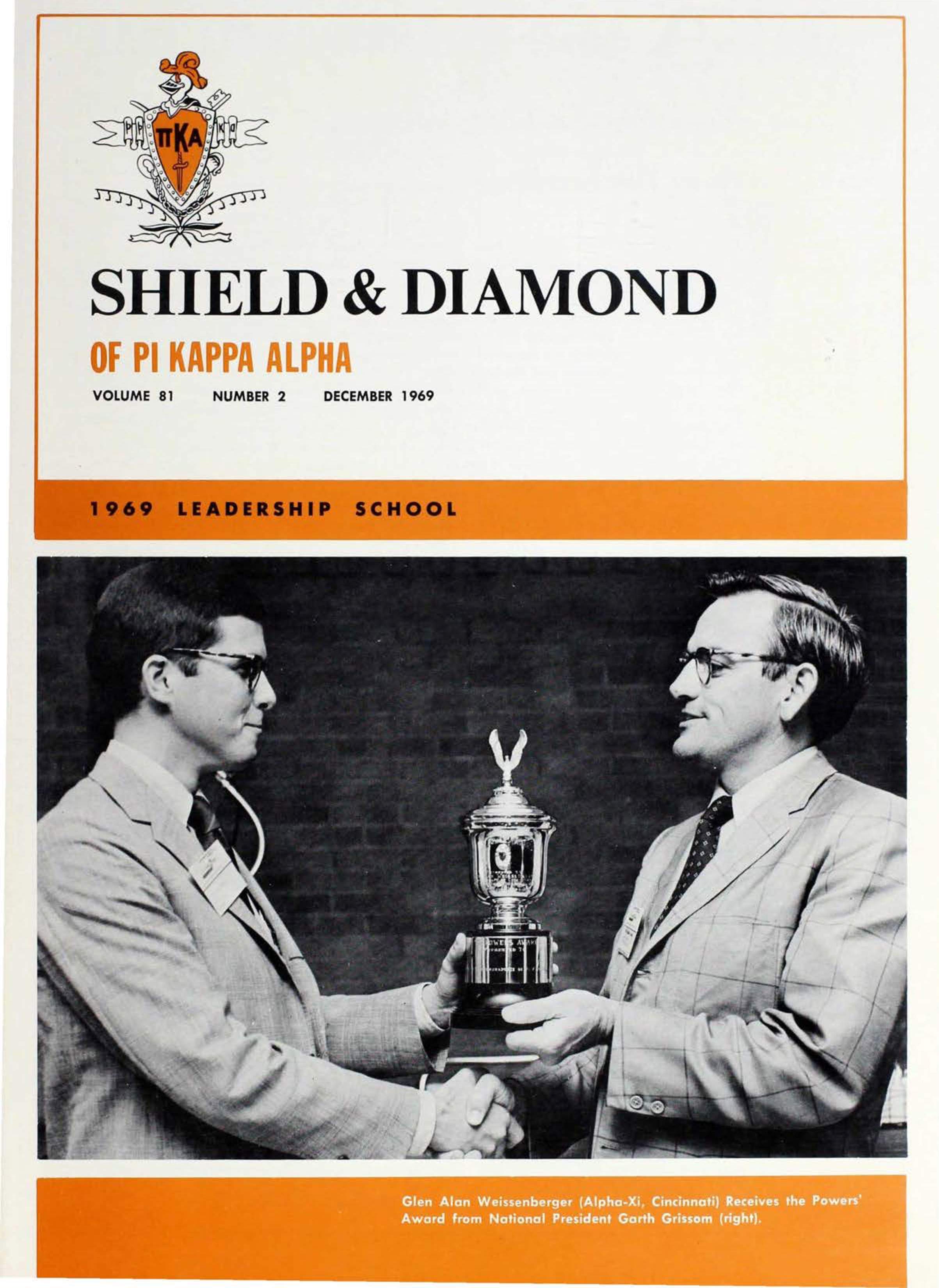 Shield and Diamond, Vol. 81, No. 2, December 1969